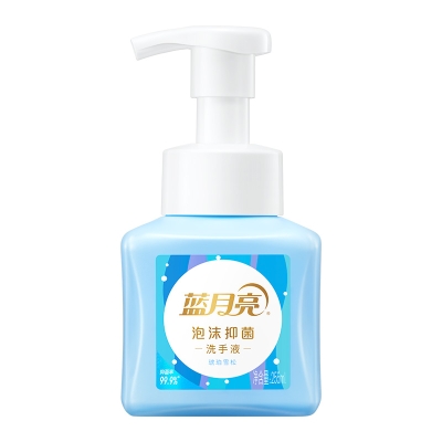 蓝月亮琥珀雪松泡沫抑菌洗手液255g-10001610