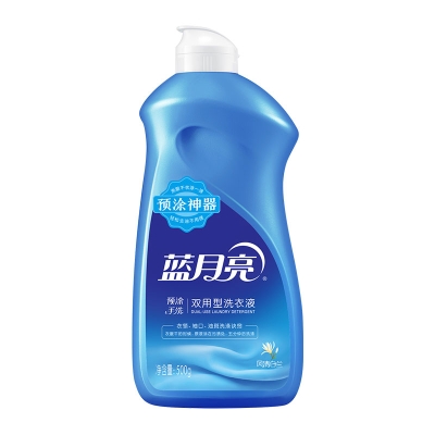 蓝月亮500g白兰双用型洗衣液（盖）-10000981