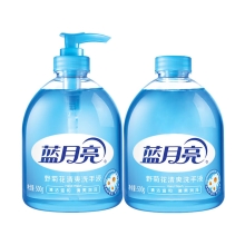 蓝月亮清爽洗手液500g+清爽洗手液瓶补500g-10002097