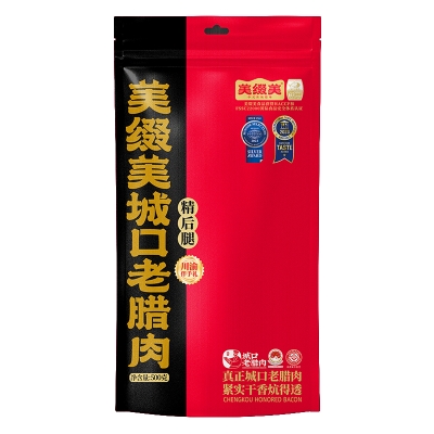 美缀美城口老腊肉（精后腿）500g