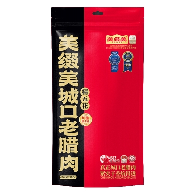 美缀美城口老腊肉（精五花）500g