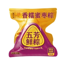 五芳斋锁鲜粽子锁鲜香糯蜜枣粽140g