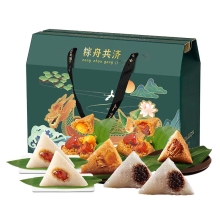 五芳斋锁鲜粽子礼盒粽舟共济1120g tbwfzsx-05