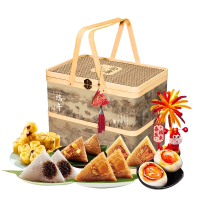 五芳斋真空粽子礼盒五芳韵味1780g  wfztbd-2508
