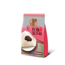 华美散粽100g*2两只装-红袍豆沙粽