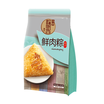 华美散粽100g*2两只装-鲜肉粽