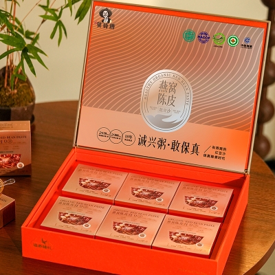 贝师傅燕窝陈皮红豆沙礼盒160g*6碗
