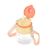 博堡便携式双盖果汁杯BDY-952L 橙色 600ml 1个