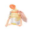 博堡便携式双盖果汁杯BDY-952L 橙色 600ml 1个