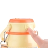 博堡便携式双盖果汁杯BDY-952L 橙色 600ml 1个