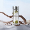 博堡优享双层玻璃杯BYXB-300GY 灰色 300ml 1只
