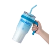 博堡畅享双饮冰霸杯 冰魄蓝 /渐变蓝色 1150mL