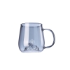 博堡望山玻璃冷水壶套装BWS-TZ010 水壶1750mL+分享杯350mL*4
