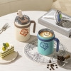 博堡趣享双饮办公杯 保温杯 卡其色 蓝色 10404BQXB-500 500ml