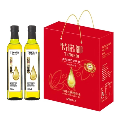 特诺娜特级初榨橄榄油500ML(白金标）*2