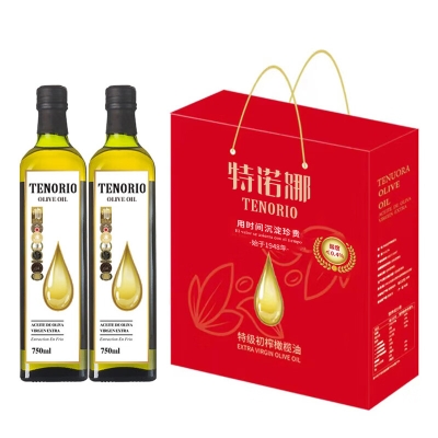 特诺娜特级初榨橄榄油750ML(白金标）*2