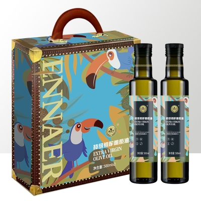 恩纳尔 至臻经典 特级初榨橄榄油500ml*2