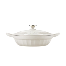 Velosan温仑山布尼卡星白珐琅锅 27cm VE051