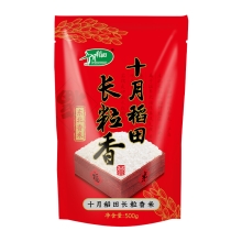 十月稻田长粒香米500g