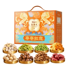 鲜记 事事如意坚果礼1.344kg
