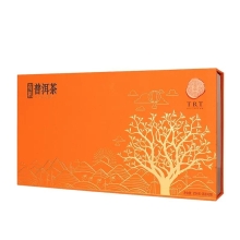 北京同仁堂有机普洱(熟茶) 紧压茶(高端礼盒)224g(8g*28）盒