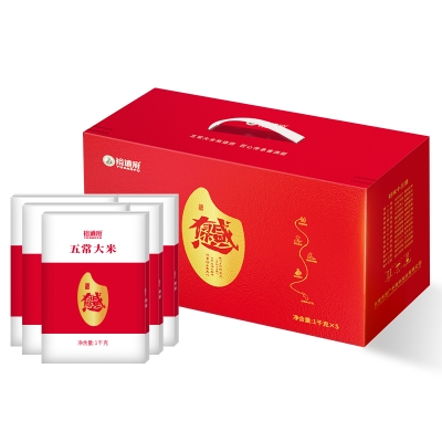 裕道府（感恩有你）五常大米礼盒5kg