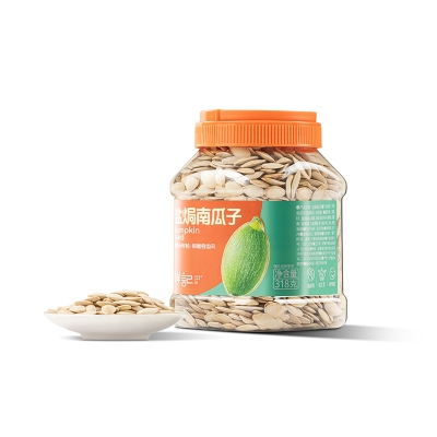 鲜记 盐焗南瓜子318g
