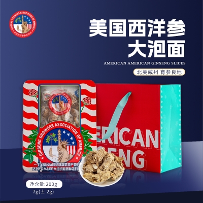 美国西洋参参农协会大泡面7g(&plusmn;3g)200克/盒