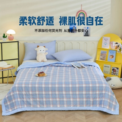 罗曼罗兰大豆水洗夏被 夏日清风