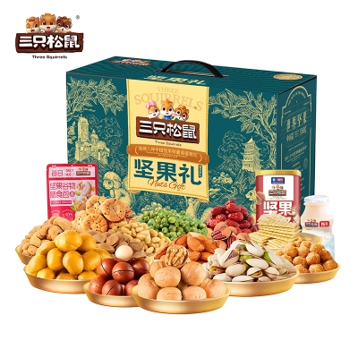 【三只松鼠】 臻萃茗礼2240g