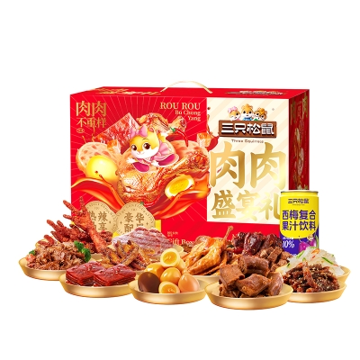 【三只松鼠】 肉肉盛宴礼1910g