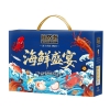 【自然派】 肉肉零食 海鲜盛宴礼盒555g