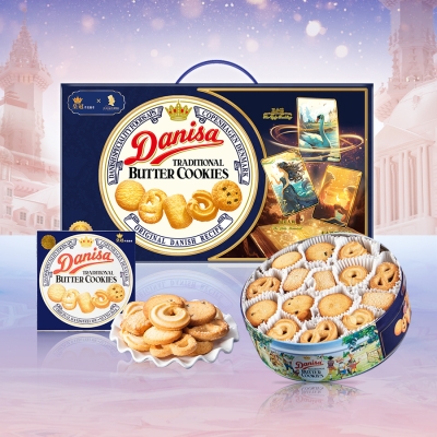 【皇冠丹麦】 曲奇饼干617g
