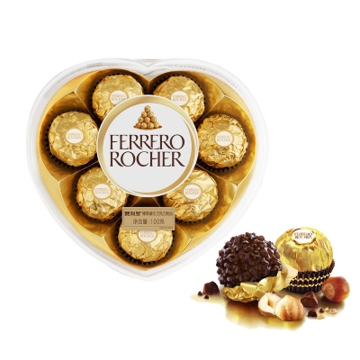 【费列罗】 榛果威化巧克力100g (国行爱心T8）