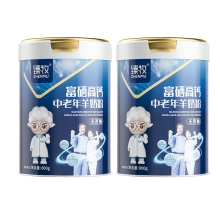  臻牧 富硒高钙益生菌中老年羊奶粉800g*2罐