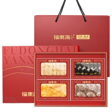 福东海【万事胜意】四宝（西洋参+红极海参+花菇+鳕鱼胶）-D