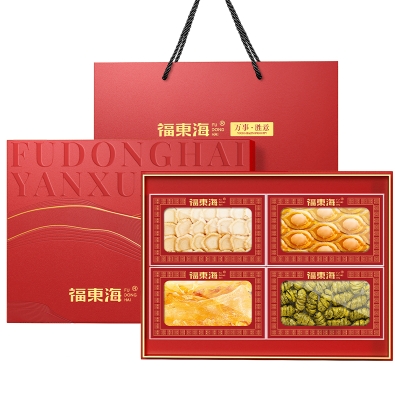 福东海【万事胜意】四宝（西洋参+鲍鱼+铁皮石斛+鳕鱼胶）-E