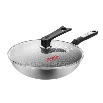 炊大皇新蜂巢炒锅32cmCK82343
