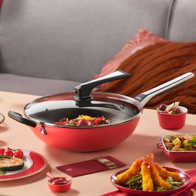 炊大皇316L不粘锅炒锅 34cmBZ50793